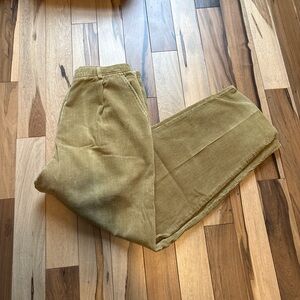 Vintage Womens Pendleton Tan Corduroy